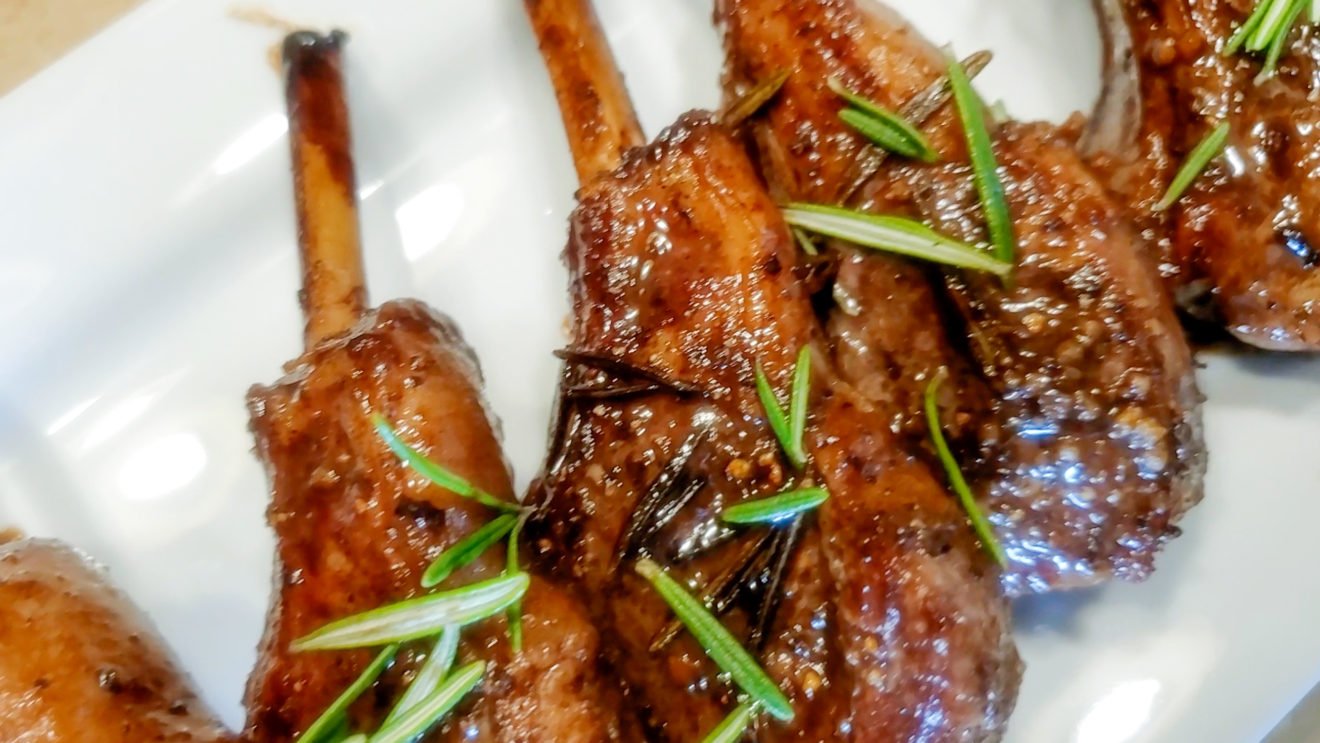 Honey Balsamic Lamb Chops TasteDis