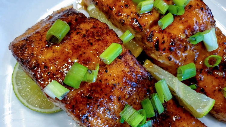 Honey Garlic Glazed Salmon – TasteDis