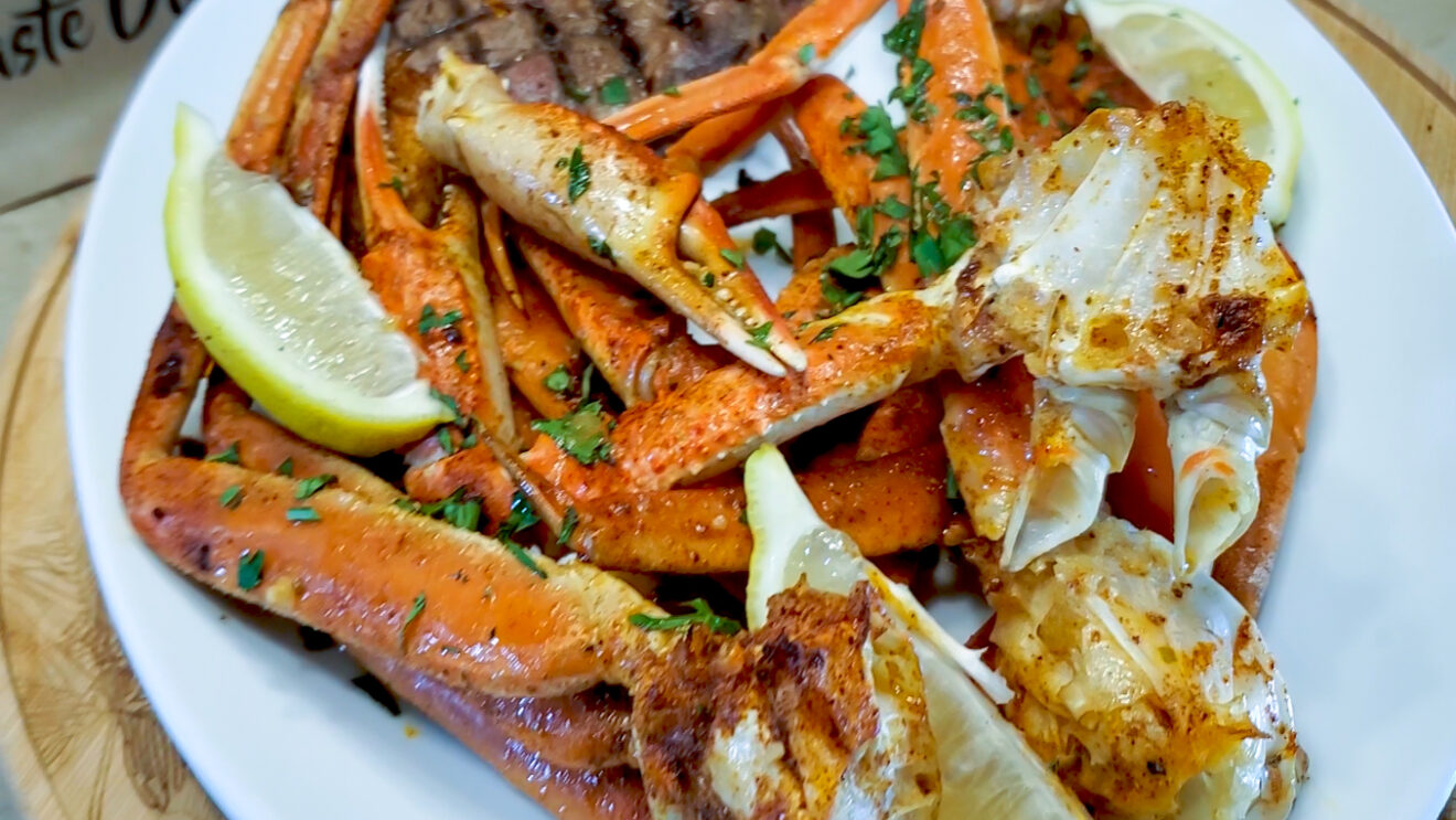 Oven Baked Snow Crab Legs Tastedis